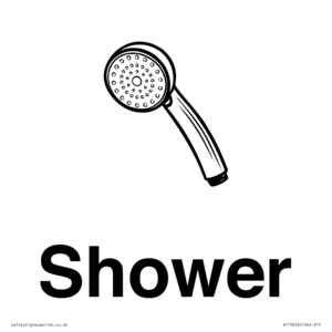Dementia Shower sign
